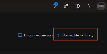 Upload Button